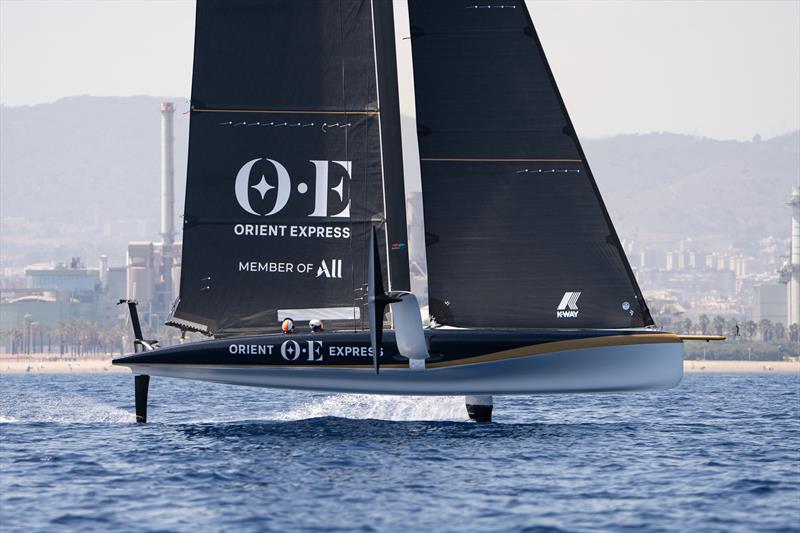 Orient Express Racing Team - America's Cup Barcelona, October 2023 photo copyright Martin Keruzore OERT taken at Real Club Nautico de Barcelona and featuring the ACC class