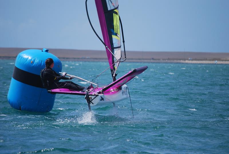 WASZP upwind photo copyright Duncan Hepplewhite @ sailingfast taken at Andrew Simpson Sailing Centre and featuring the  class