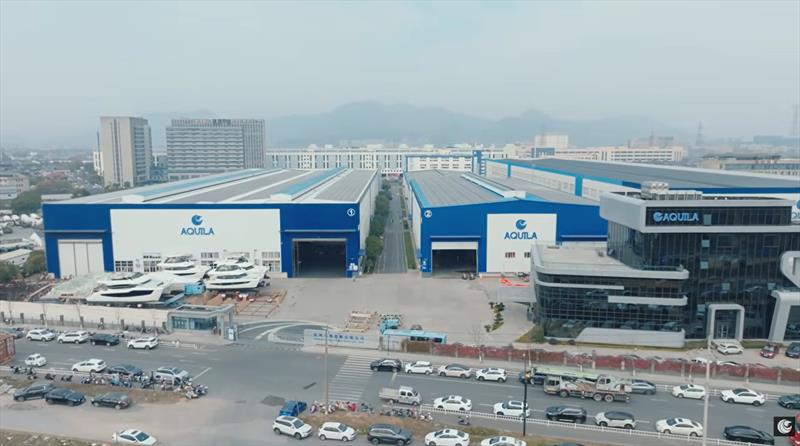Aquila factory - photo © Aquila Boats