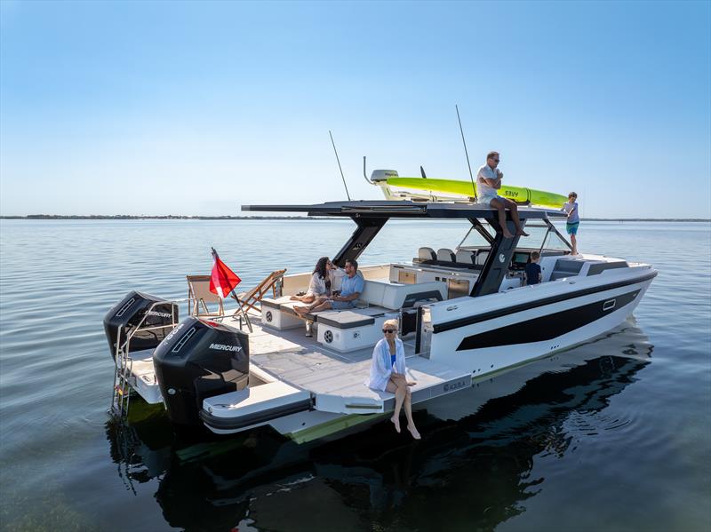 45 Sport Aft - photo © Aquila Power Catamarans