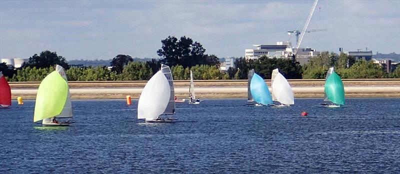 B14 Inlands at Datchet photo copyright Keith Willis taken at Datchet Water Sailing Club and featuring the B14 class