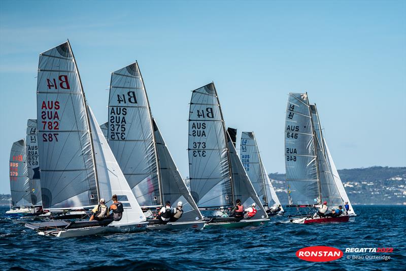 I14s at the McCrae Yacht Club Ronstan Australia Day Regatta photo copyright Beau Outteridge taken at McCrae Yacht Club and featuring the B14 class