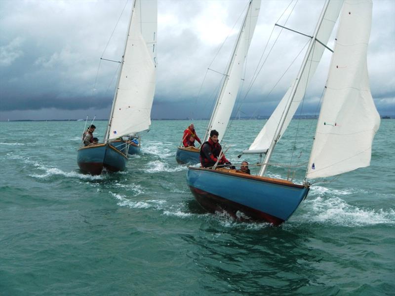 Bembridge Keelboats Late August Racing photo copyright Mike Samuelson taken at Bembridge Sailing Club and featuring the Bembridge One Design class