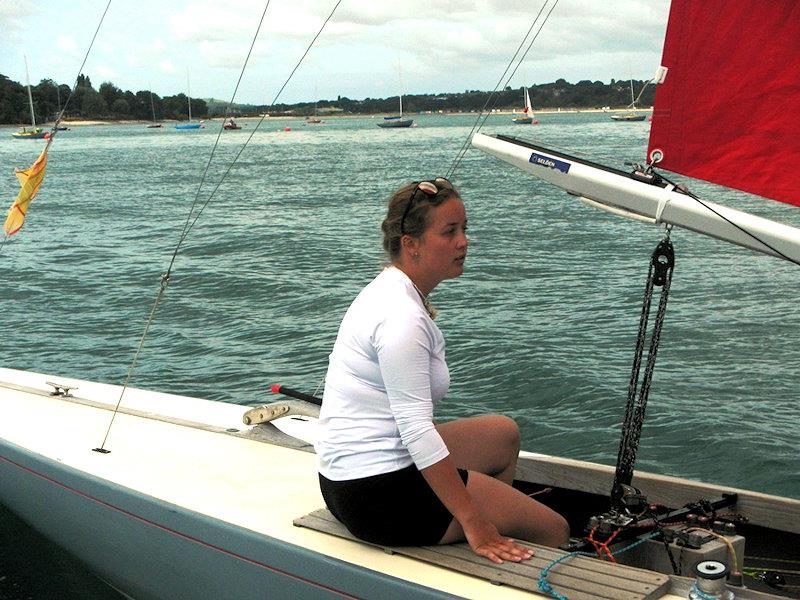 Bembridge classes racing on 4 August photo copyright Mike Samuelson taken at Cowes Combined Clubs and featuring the Bembridge Redwing class