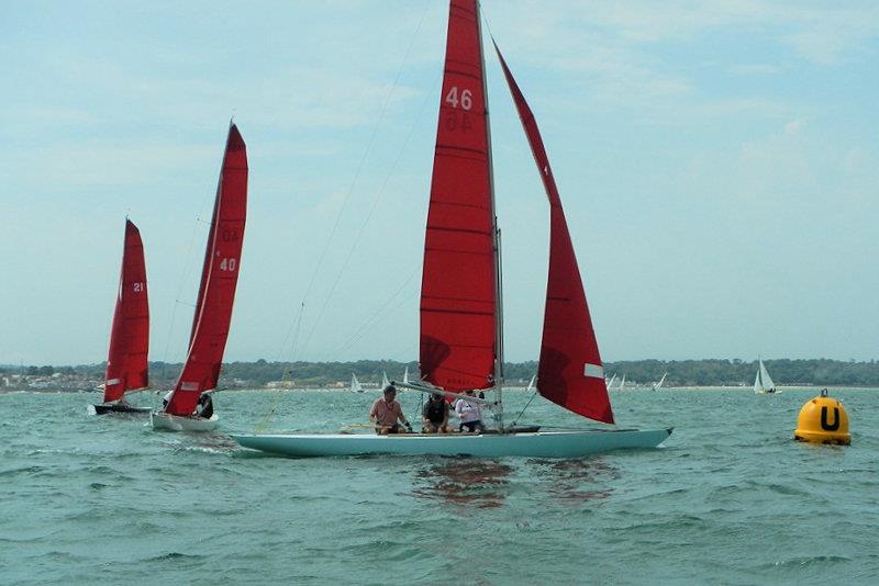 12Aug24 - Bembridge Keelboats Daily Summer Racing photo copyright Mike Samuelson taken at Bembridge Sailing Club and featuring the Bembridge Redwing class