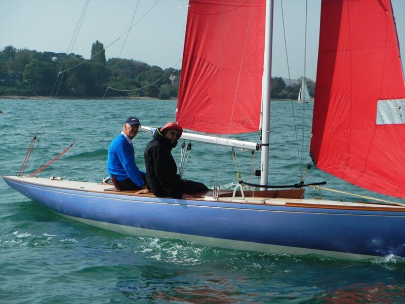 1st September racing for the Bembridge keelboats photo copyright Mike Samuelson taken at Bembridge Sailing Club and featuring the Bembridge Redwing class