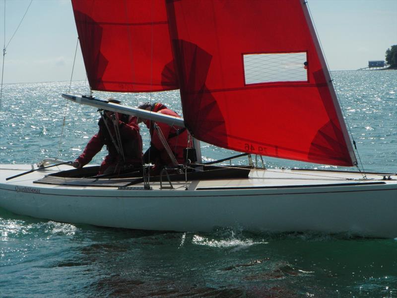 Bembridge Sailing Club June Keelboat Racing photo copyright Mike Samuelson taken at Bembridge Sailing Club and featuring the Bembridge Redwing class