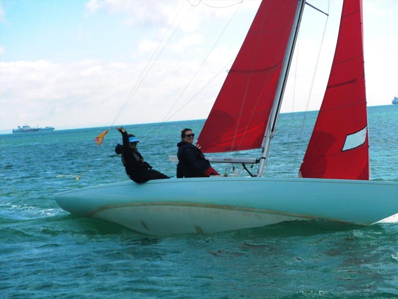 Bembridge Sailing Club June Keelboat Racing photo copyright Mike Samuelson taken at Bembridge Sailing Club and featuring the Bembridge Redwing class