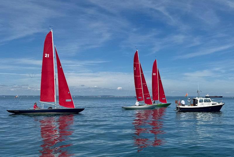 Bembridge SC Mid June Keelboat Racing photo copyright Richard Jessel taken at Bembridge Sailing Club and featuring the Bembridge Redwing class