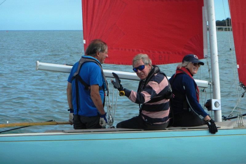 Bembridge SC Mid June Keelboat Racing photo copyright Mike Samuelson taken at Bembridge Sailing Club and featuring the Bembridge Redwing class