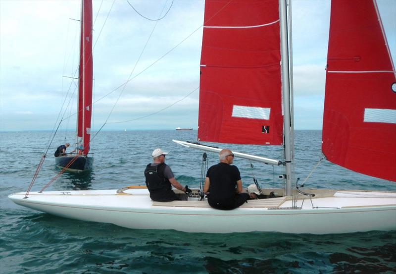 Bembridge SC Mid June Keelboat Racing photo copyright Mike Samuelson taken at Bembridge Sailing Club and featuring the Bembridge Redwing class