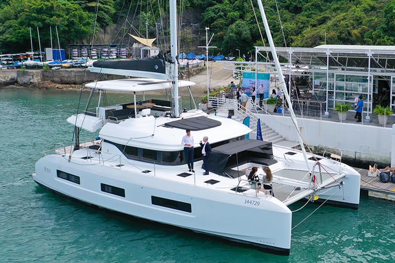 Asia Pacific premiere of Lagoon 55 photo copyright Simpson Marine taken at  and featuring the Beneteau class