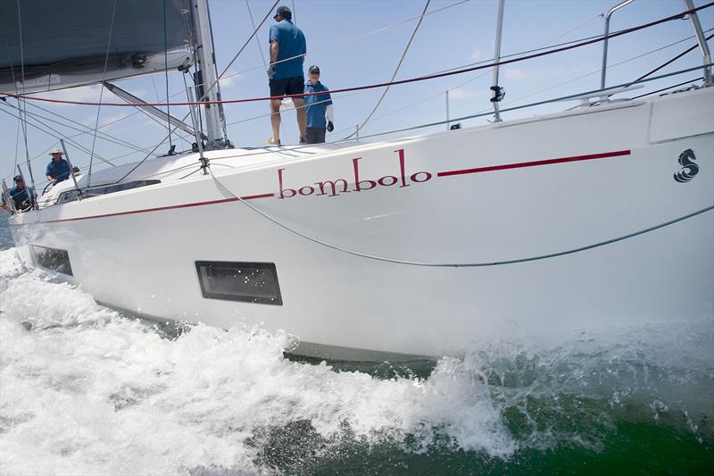 David Boekemann's Bombolo finished third in the Spinnaker Division photo copyright John Curnow taken at Cruising Yacht Club of Australia and featuring the Beneteau class