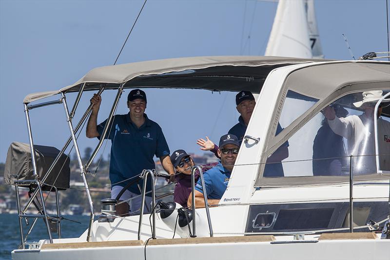 Irish Mist was yet another crew to be having a great time on the Harbour photo copyright John Curnow taken at Cruising Yacht Club of Australia and featuring the Beneteau class