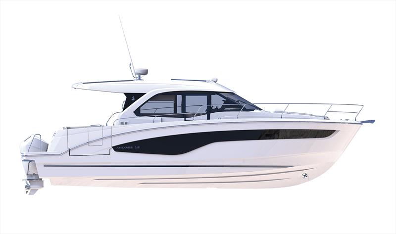 Antares 12 Coupe - White Hull Profile - photo © Groupe Beneteau