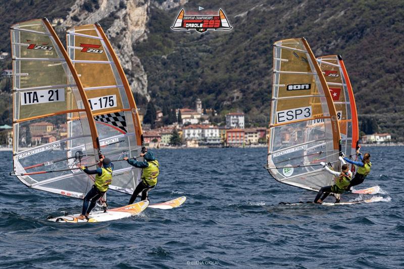 Techno 293 European Championships in Torbole - Day 4 - photo © Elena Giolai