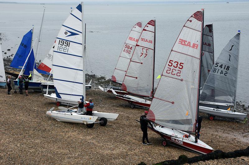 IOSSC Round the Isle of Sheppey Race 2023 photo copyright Nick Champion / www.championmarinephotography.co.uk taken at Isle of Sheppey Sailing Club and featuring the Blaze class