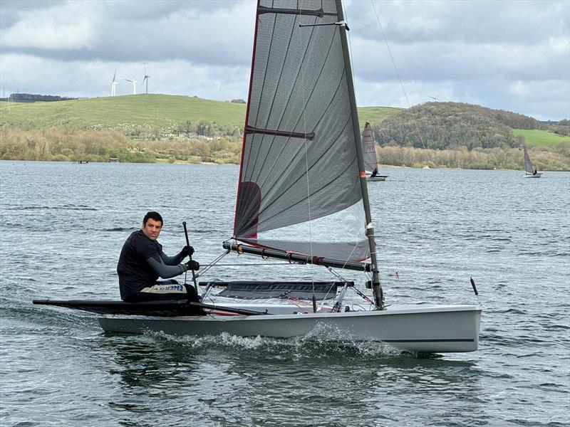 Blaze Training and Open at Carsington photo copyright Alfie Hawsworth taken at Carsington Sailing Club and featuring the Blaze class