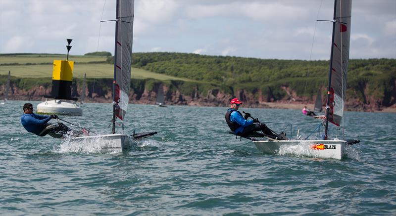 Hartley Boats Blaze National Championship 2024 photo copyright Andrew Langford taken at Pembrokeshire Yacht Club and featuring the Blaze class