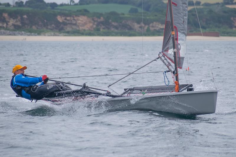 Blaze Western Championship at Porthpean photo copyright Ken Fobbester taken at Porthpean Sailing Club and featuring the Blaze class