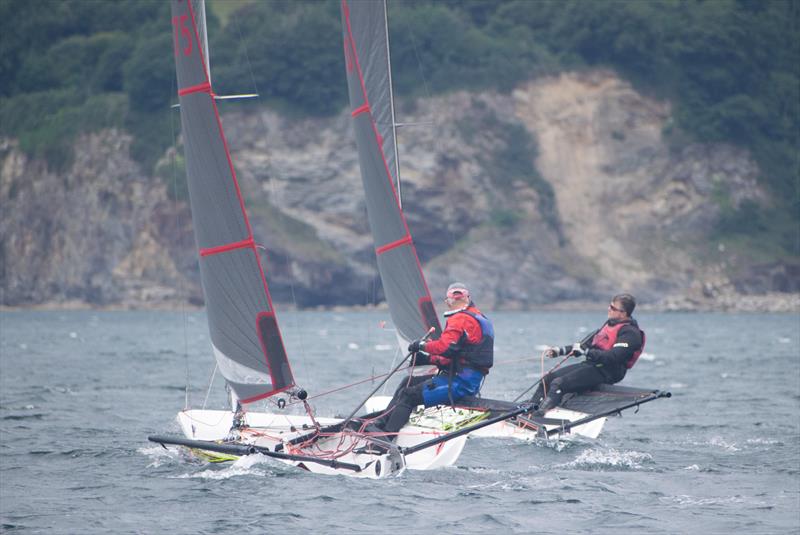 Blaze Western Championship at Porthpean photo copyright Ken Fobbester taken at Porthpean Sailing Club and featuring the Blaze class