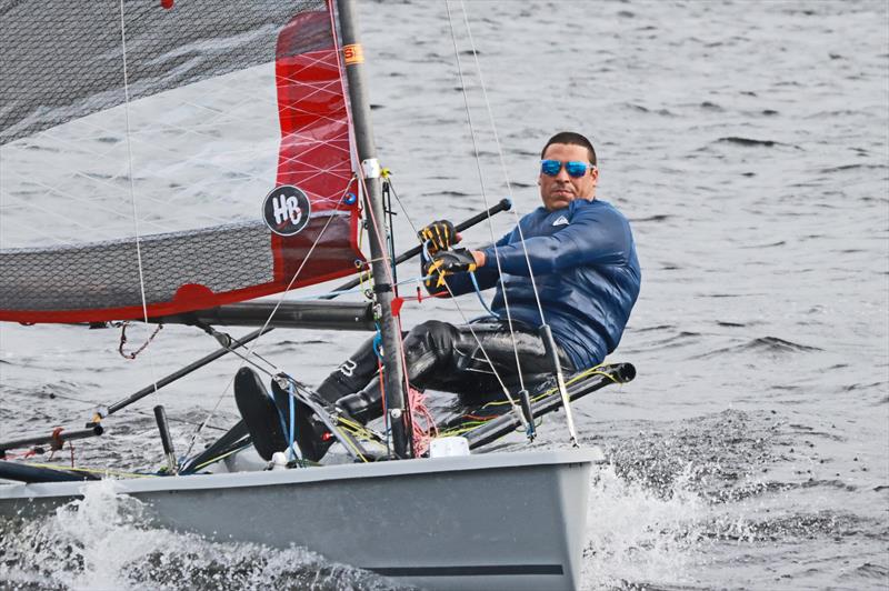 LOMO Blaze Inland Championship at Bala photo copyright John Hunter taken at Bala Sailing Club and featuring the Blaze class
