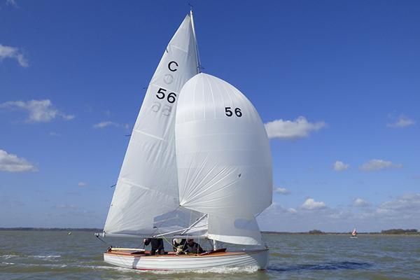 Brightlingsea One Design C56 Never Say Never photo copyright Fiona Brown / www.fionabrown.com taken at Brightlingsea Sailing Club and featuring the Brightlingsea One Design class