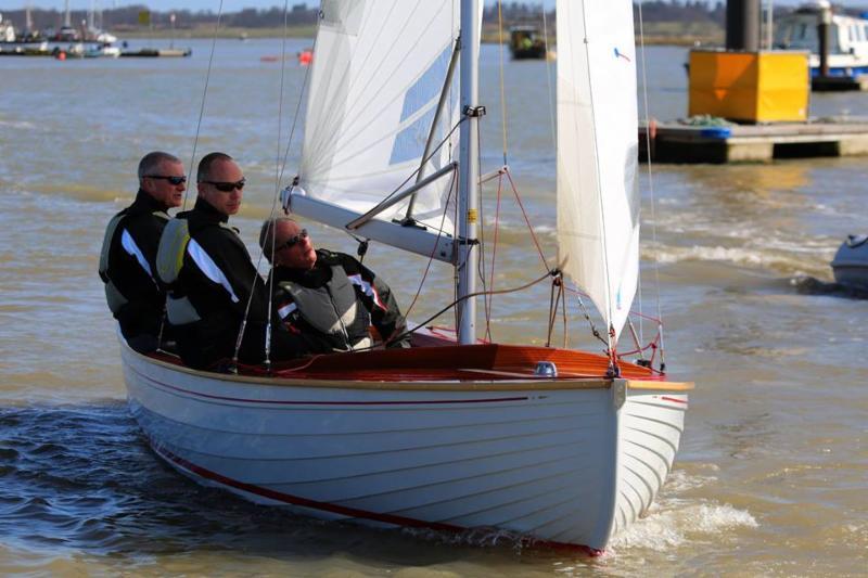 Brightlingsea One Design C56 Never Say Never photo copyright Fiona Brown / www.fionabrown.com taken at Brightlingsea Sailing Club and featuring the Brightlingsea One Design class