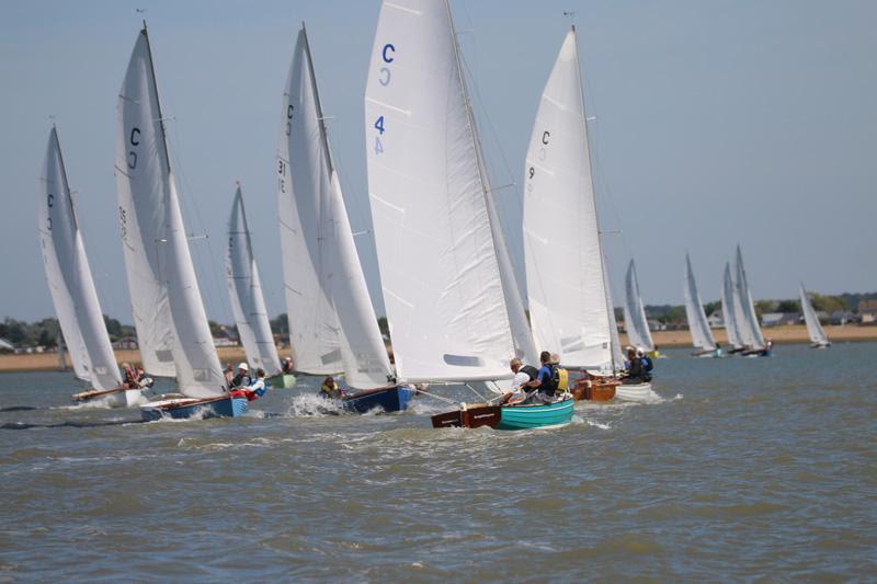 Brightlingsea One Design fleet on Learning & Skills Solutions Pyefleet Week day 4 - photo © William Stacey