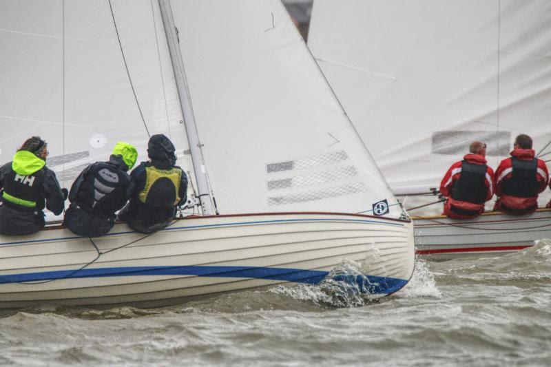 Learning & Skills Solutions Pyefleet Week 2018 - Day 1 photo copyright William Stacey taken at Brightlingsea Sailing Club and featuring the Brightlingsea One Design class