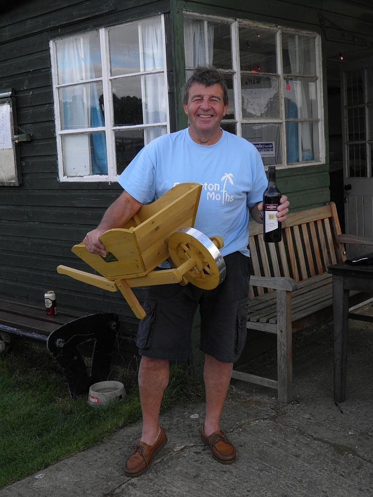 British Moth Wheelbarrow at Chippenham photo copyright Karen Collyer taken at  and featuring the British Moth class