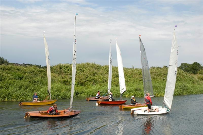 British Moths at Chippenham photo copyright Andrew Perrott taken at Chippenham Sailing & Canoe Club and featuring the British Moth class