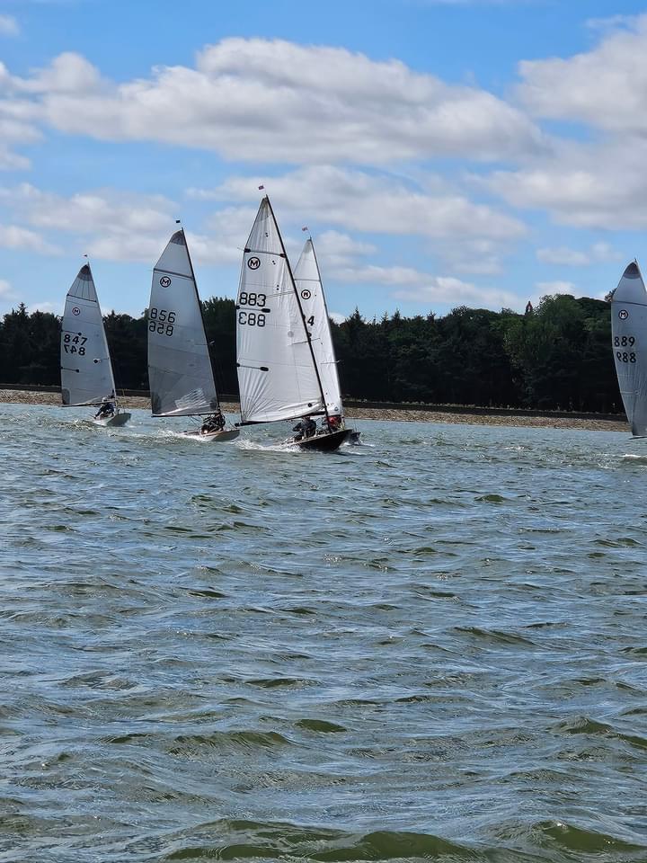 British Moth Nationals at Hollowell photo copyright BMBA taken at Hollowell Sailing Club and featuring the British Moth class