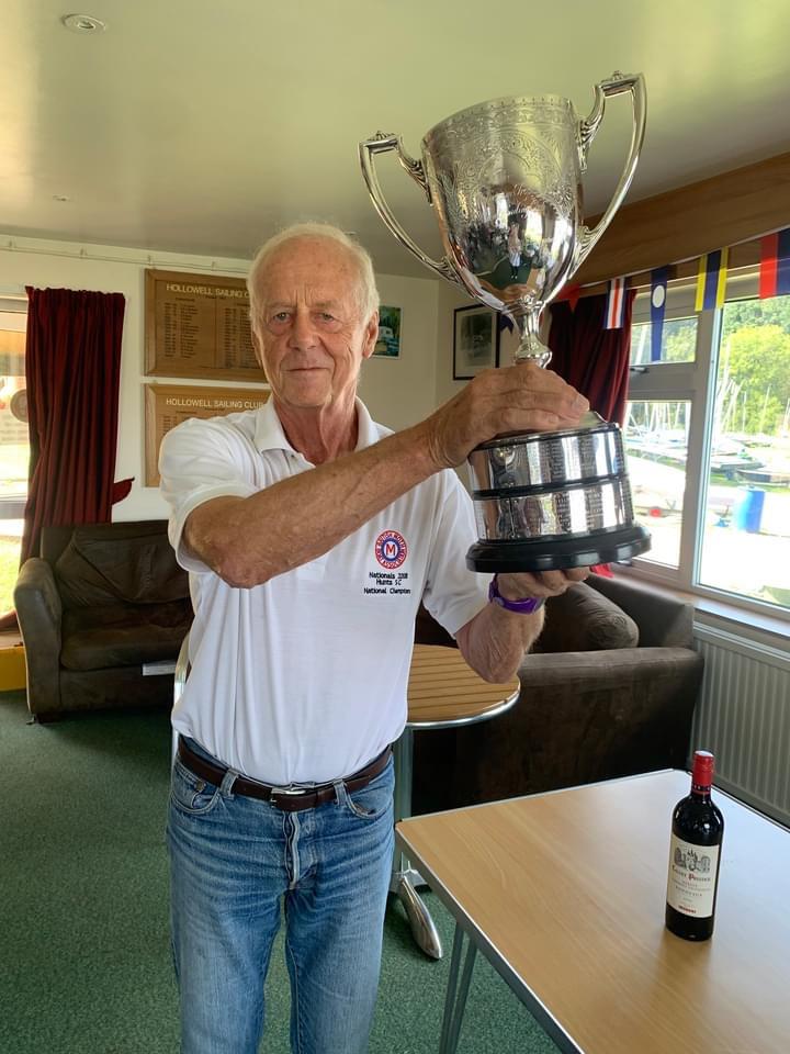 Tim Davison wins the British Moth Nationals at Hollowell photo copyright BMBA taken at Hollowell Sailing Club and featuring the British Moth class