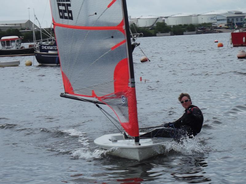 Byte Inlands at Cardiff 2014 photo copyright John Saunders taken at Cardiff Yacht Club and featuring the Byte class