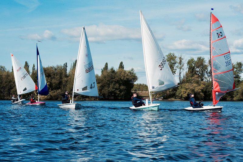 Derbyshire Youth Sailing at Swarkstone - photo © Darren Clarke