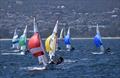 The International Cadet fleet in the Banjo's Shoreline Crown Series Bellerive Regatta © Jane Austin