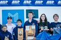 Prize-giving for the ABP Cadet class World Championship in Plymouth © Paul Gibbins Photography