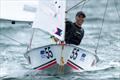 Alan Krailing wins the Ex-Cadets Race - ABP Cadet UK Nationals in Plymouth © Paul Gibbins Photography