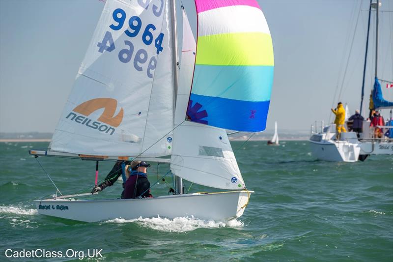 Vaikobi Cadet Class Spring Championships at Pevensey Bay - photo © CadetClass.org.uk