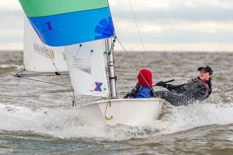 Cadet Class Peter Scott Trophy at Brightlingsea photo copyright Tim Hampton / www.timhampton.uk taken at Brightlingsea Sailing Club and featuring the Cadet class