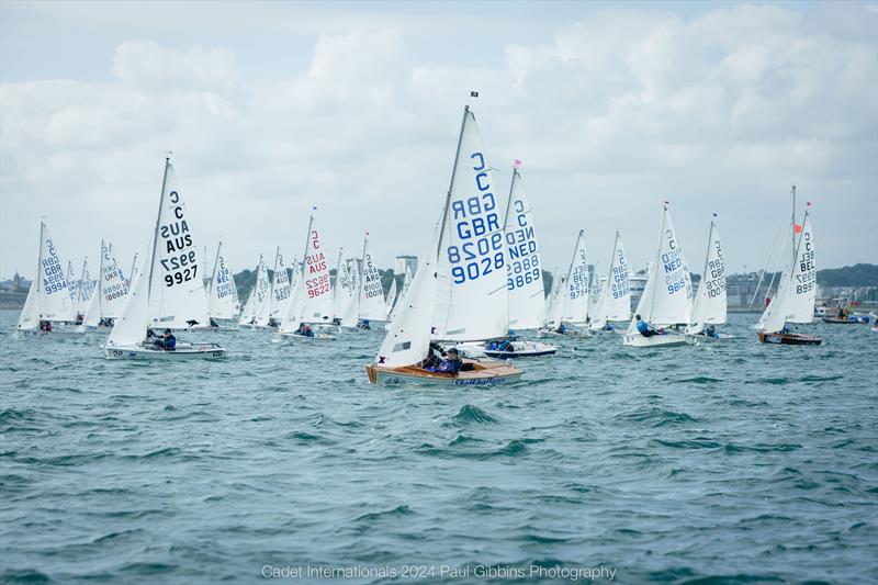 ABP Cadet class World Championship in Plymouth - Day 1 - photo © Paul Gibbins Photography