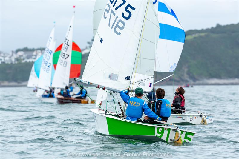 Main Fleet - ABP Cadet class World Championship in Plymouth - Day 2 - photo © Paul Gibbins Photography