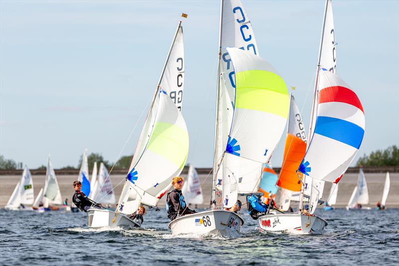 Cadet class Inlands 2024 at Datchet Water photo copyright Tim Hampton / www.timhampton.uk taken at Datchet Water Sailing Club and featuring the Cadet class