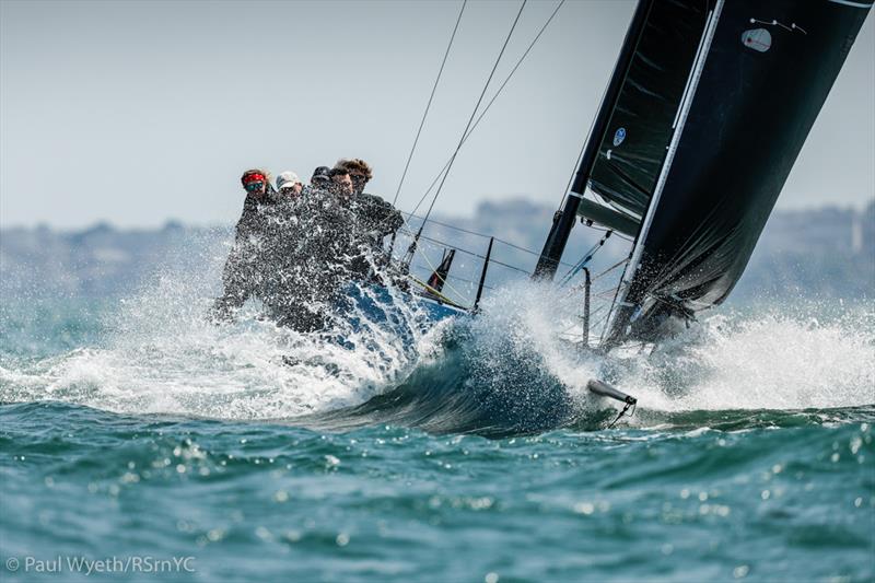 Russell Peters' Cape 31 Squirt during the Champagne Charlie Platinum Jubilee Regatta photo copyright Paul Wyeth / RSrnYC taken at Royal Southern Yacht Club and featuring the Cape 31 class