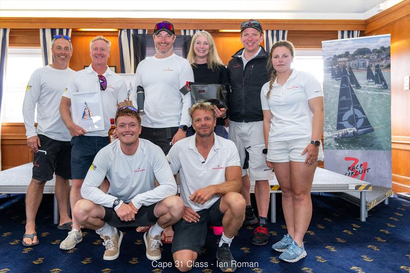 HYS Cape 31 Nationals Prizegiving in Lymington photo copyright Ian Roman / www.ianroman.com taken at Royal Lymington Yacht Club and featuring the Cape 31 class