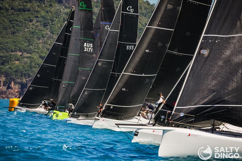 Cape 31 Class at Hamilton Island Race Week 2024 photo copyright Salty Dingo taken at Hamilton Island Yacht Club and featuring the Cape 31 class