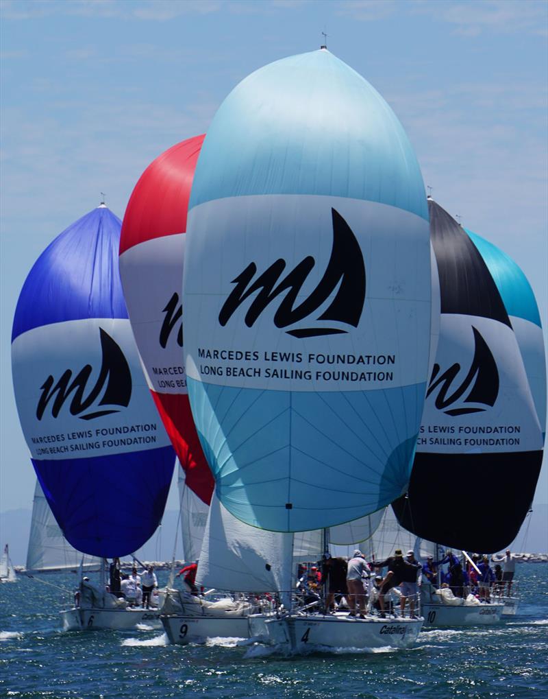 Ullman Sails Long Beach Race Week 2024 photo copyright Laurel Seibert taken at Long Beach Yacht Club and featuring the Catalina 37 class