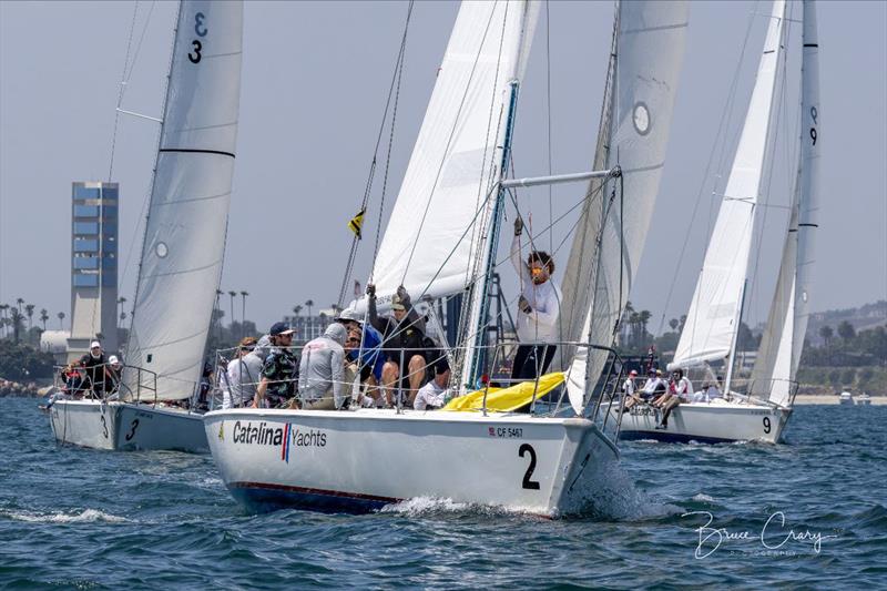 2025 Ullman Sails Long Beach Race Week Day 2 photo copyright Bruce Crary Photography taken at Long Beach Yacht Club and featuring the Catalina 37 class