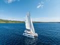 Lagoon 38 with 79m2 of sail area